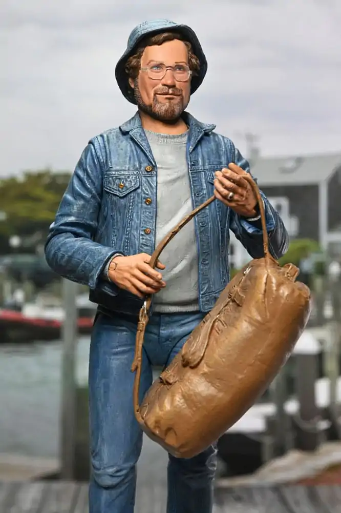 Figurină de acțiune Jaws Ultimate Matt Hooper Amity Arrival Aniversare 50 de ani 18 cm poza produsului