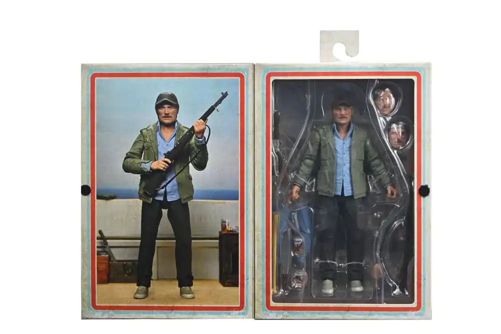 Jaws Action Figure Ultimate Sam Quint 50th Anniversary Figurina 18 cm poza produsului