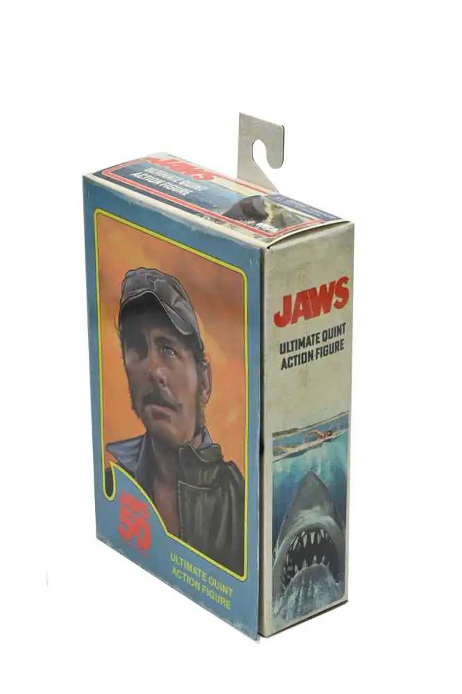 Jaws Action Figure Ultimate Sam Quint 50th Anniversary Figurina 18 cm poza produsului