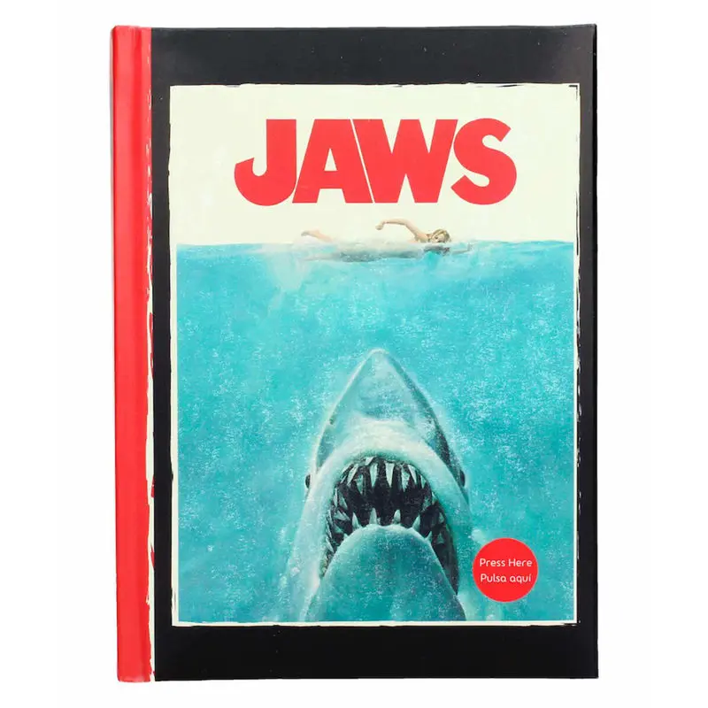 Jaws Caiet cu Poster Luminos poza produsului