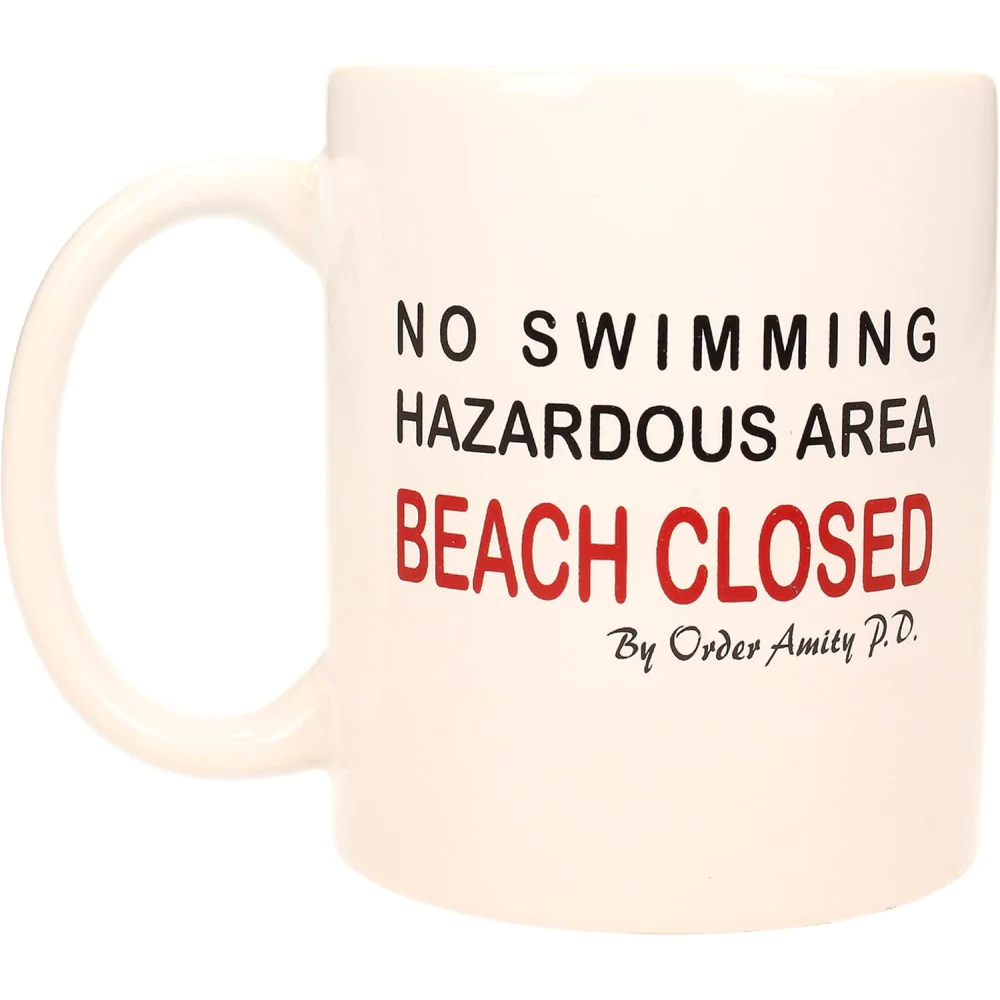 Jaws Mug Beach Closed Cana poza produsului