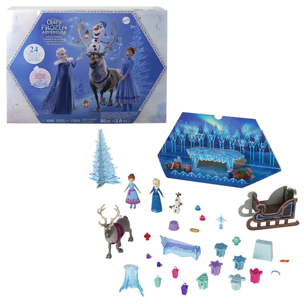 Calendar Advent Înghețat cu Păpuși și minifigurine poza produsului