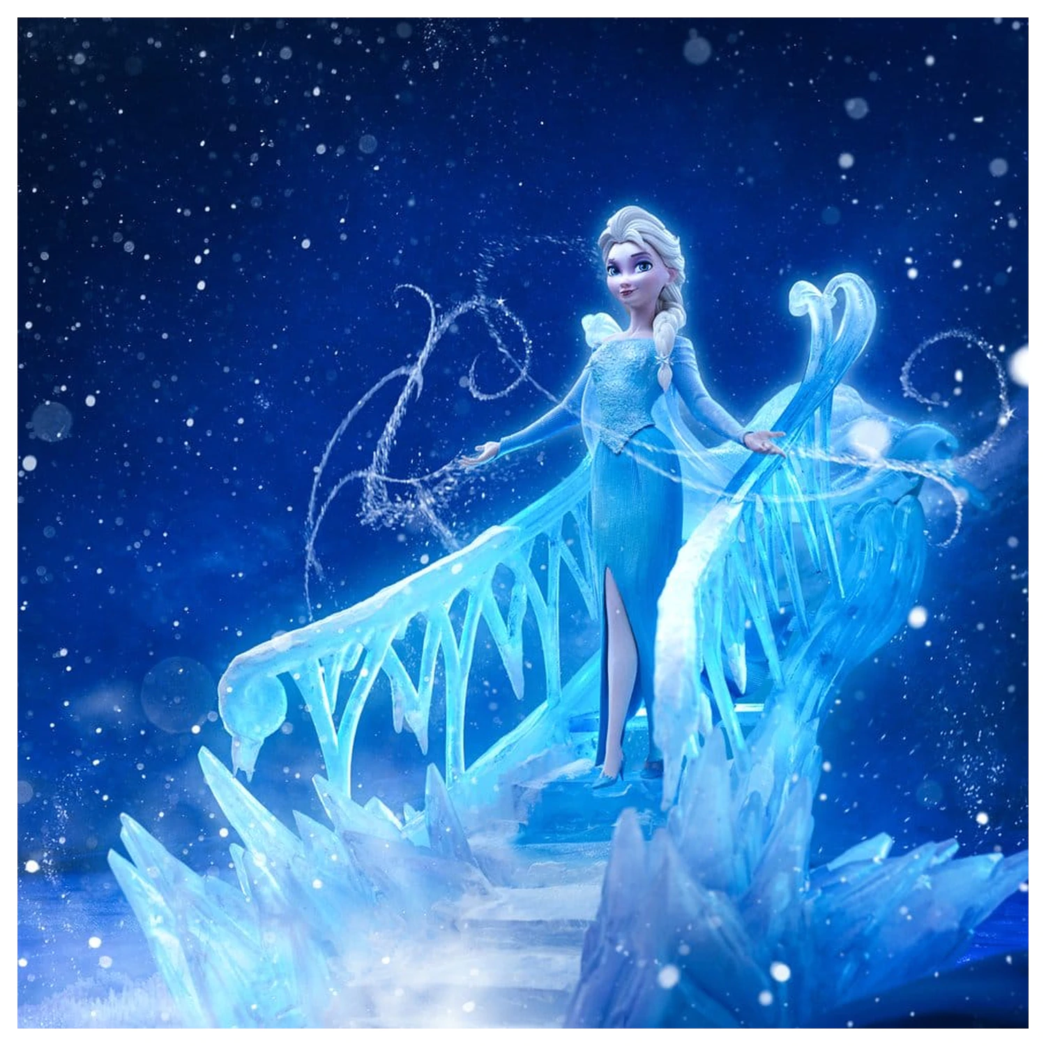 Frozen Art Scale Statuie 1/10 Elsa 23 cm poza produsului