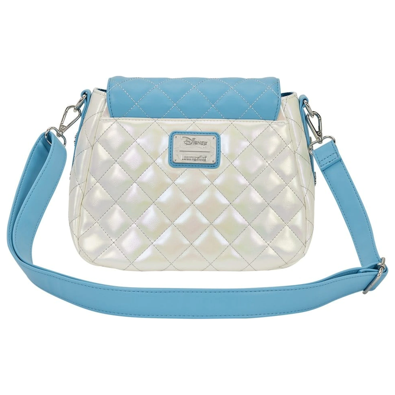 Frozen by Loungefly Crossbody Bag Elsa Pearlescent poza produsului