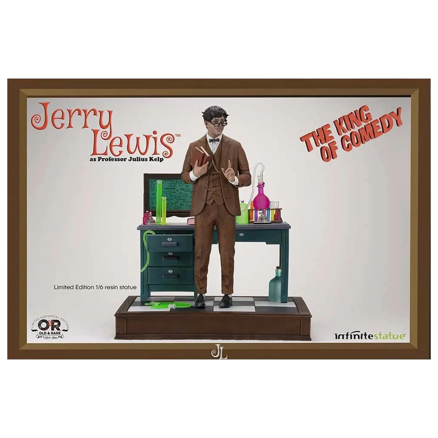 Jerry Lewis Professor Julius Kelp Statuie Ediție Limitată 1/6 30cm poza produsului