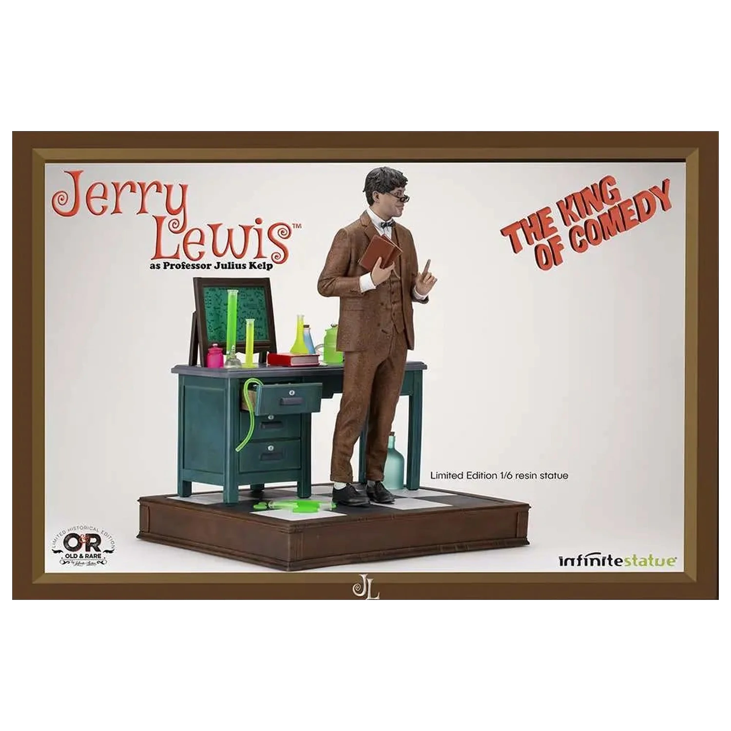 Jerry Lewis Professor Julius Kelp Statuie Ediție Limitată 1/6 30cm poza produsului