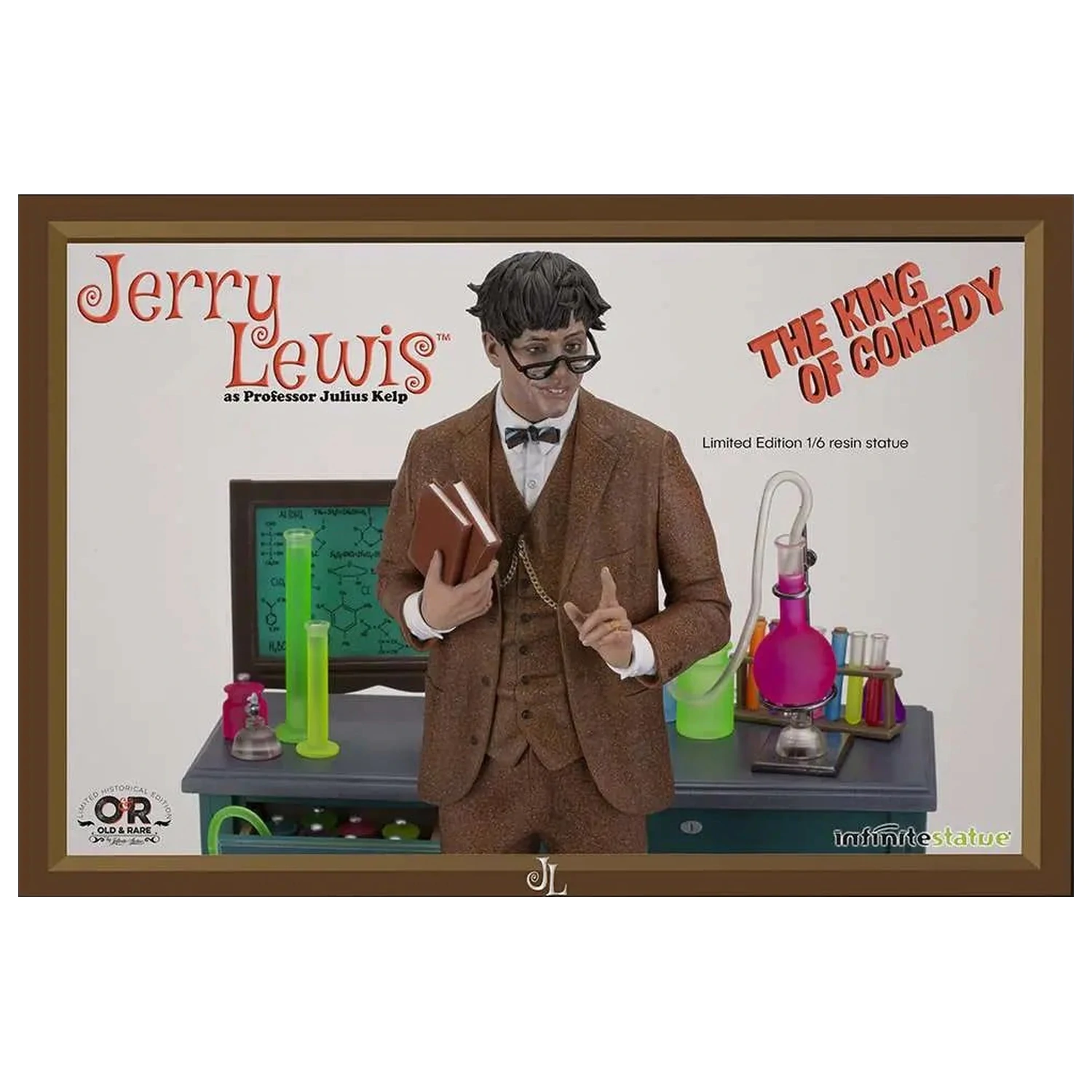 Jerry Lewis Professor Julius Kelp Statuie Ediție Limitată 1/6 30cm poza produsului