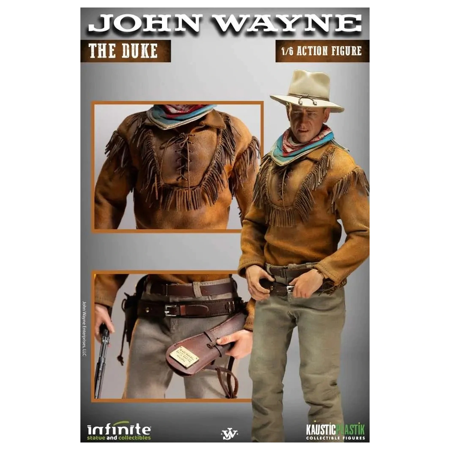 JOHN WAYNE The Duke Figurina 1/6 Standard Version 31cm poza produsului