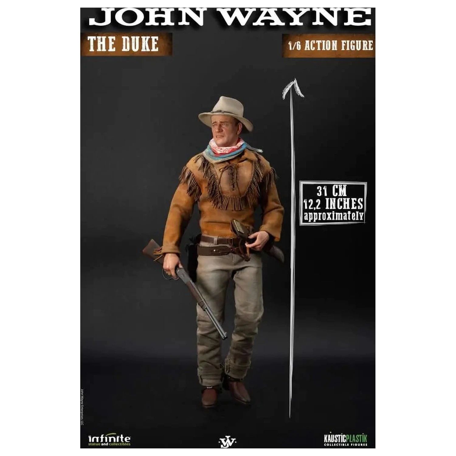JOHN WAYNE The Duke Figurina 1/6 Standard Version 31cm poza produsului