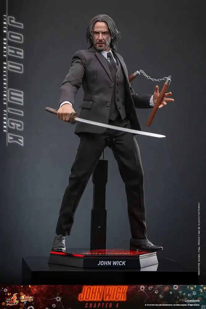 Figurină de acțiune de capodoperă film John Wick: Chapter 4 la scara 1/6 John Wick 30 cm poza produsului