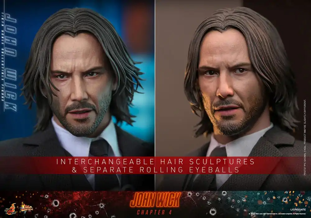 Figurină de acțiune de capodoperă film John Wick: Chapter 4 la scara 1/6 John Wick 30 cm poza produsului