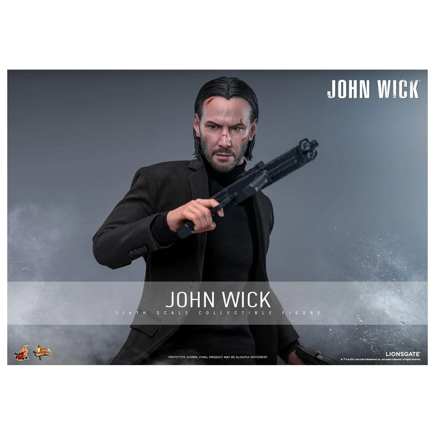 John Wick Movie Masterpiece Figurina de actiune 1/6 John Wick 31 cm poza produsului