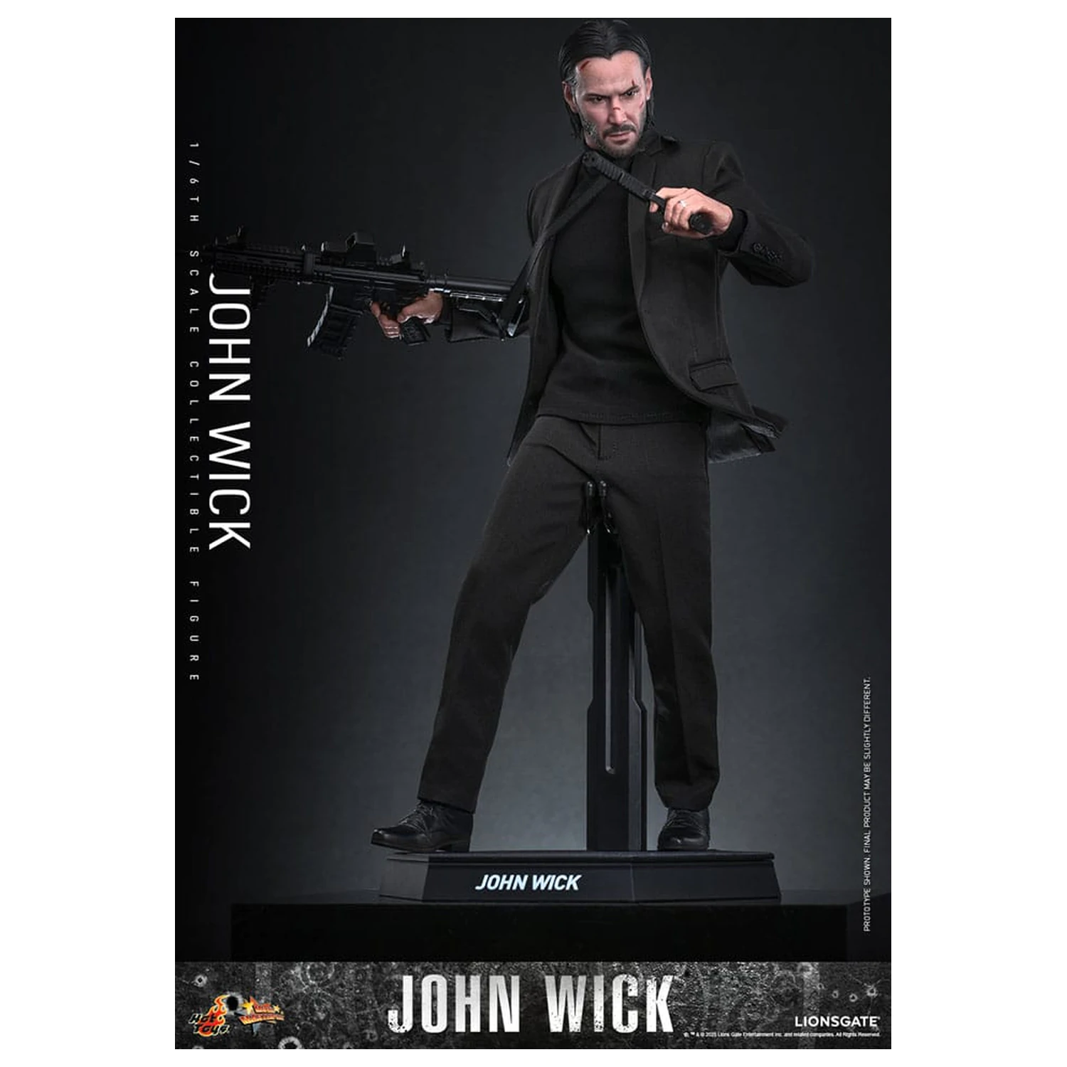 John Wick Movie Masterpiece Figurina de actiune 1/6 John Wick 31 cm poza produsului