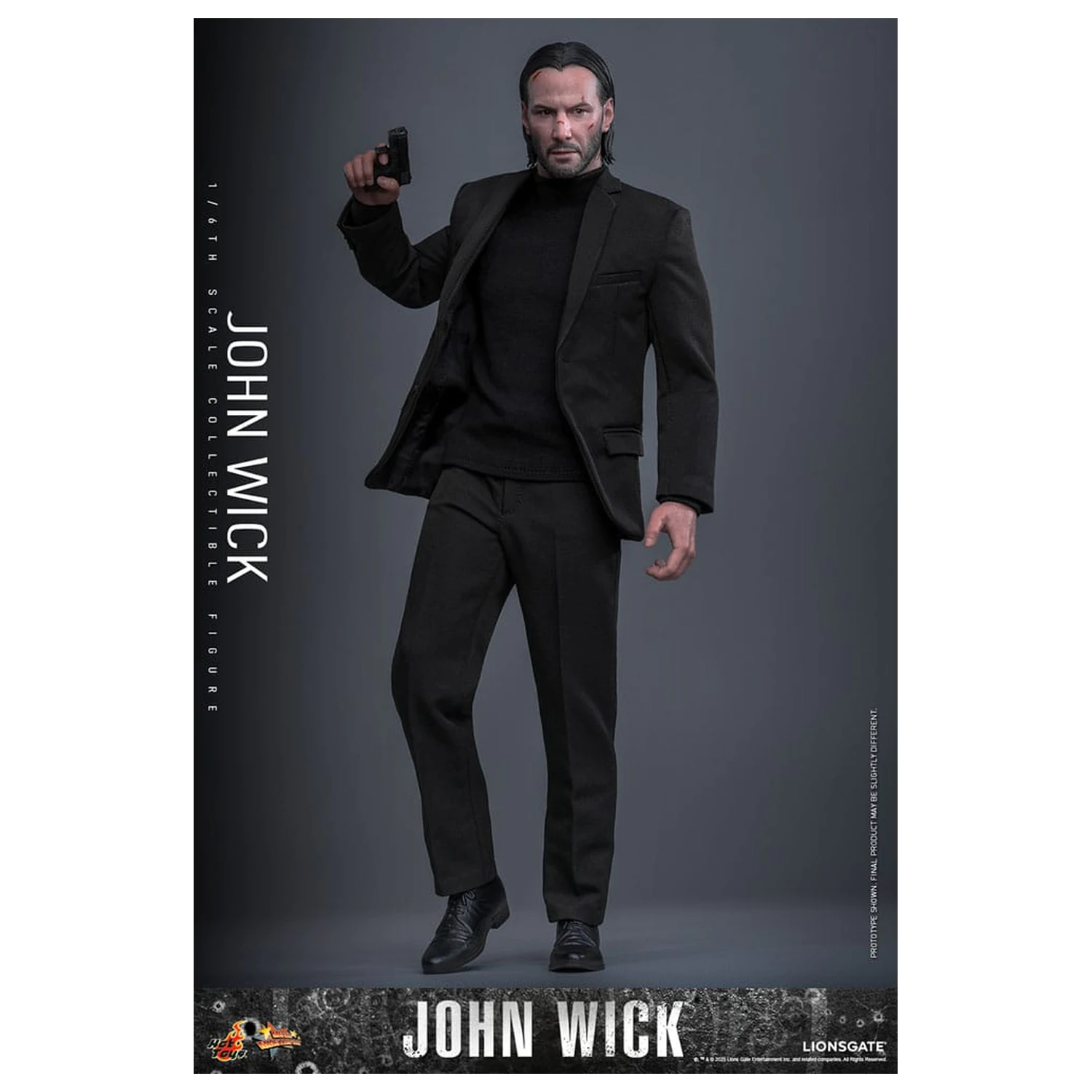 John Wick Movie Masterpiece Figurina de actiune 1/6 John Wick 31 cm poza produsului
