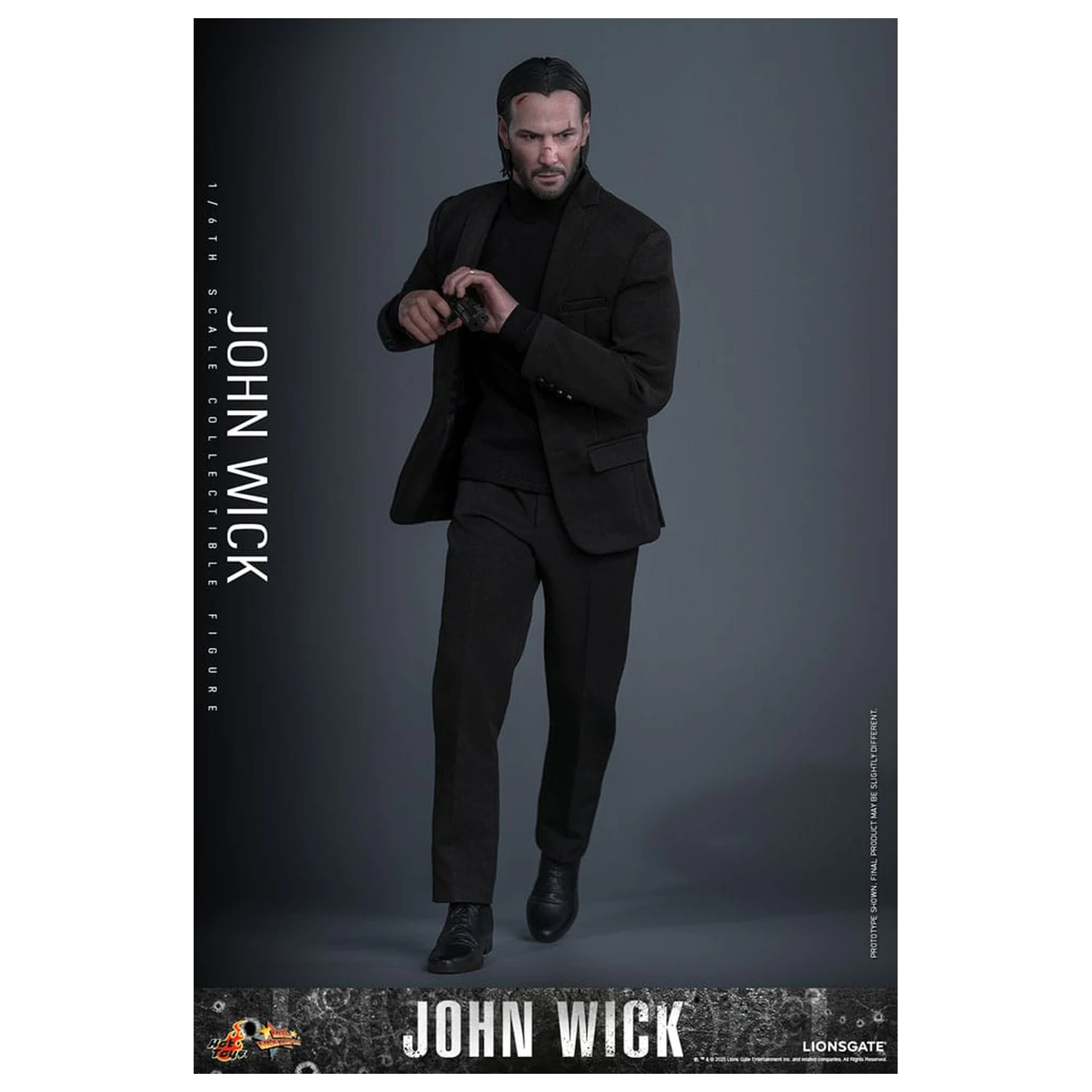 John Wick Movie Masterpiece Figurina de actiune 1/6 John Wick 31 cm poza produsului