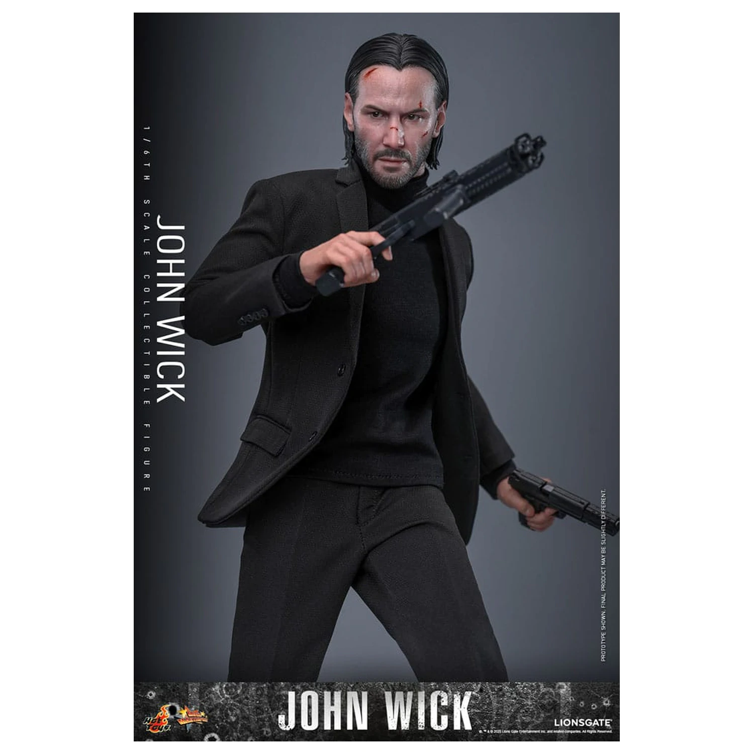 John Wick Movie Masterpiece Figurina de actiune 1/6 John Wick 31 cm poza produsului