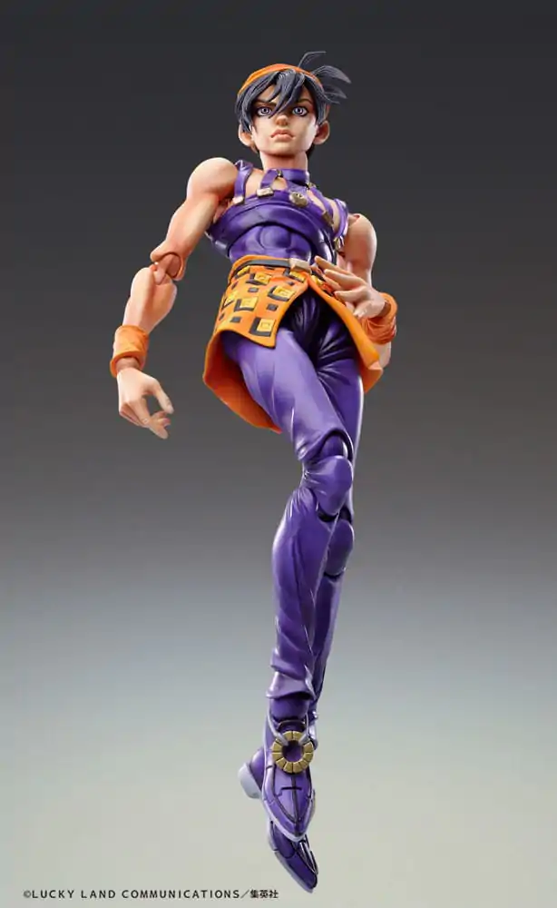 JoJo's Bizarre Adventure Part 5: Golden Wind Action Figure Chozokado Narancia Ghirga & As 15 cm poza produsului