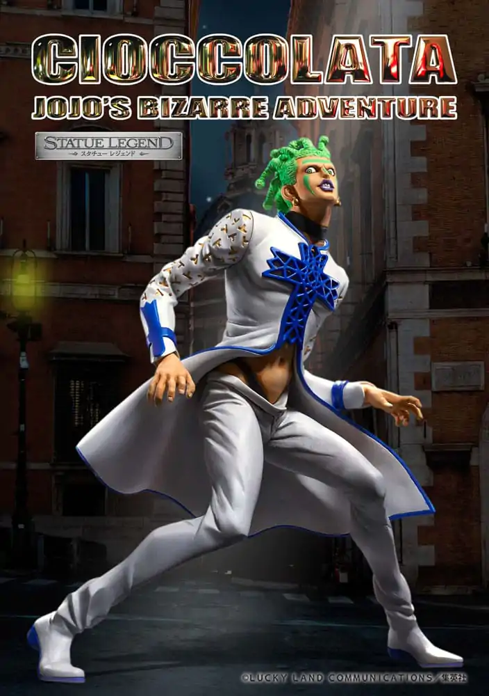 JoJo's Bizarre Adventure Part 5 Golden Wind Statuie Legendă Statuie PVC Cioccolata 17 cm poza produsului