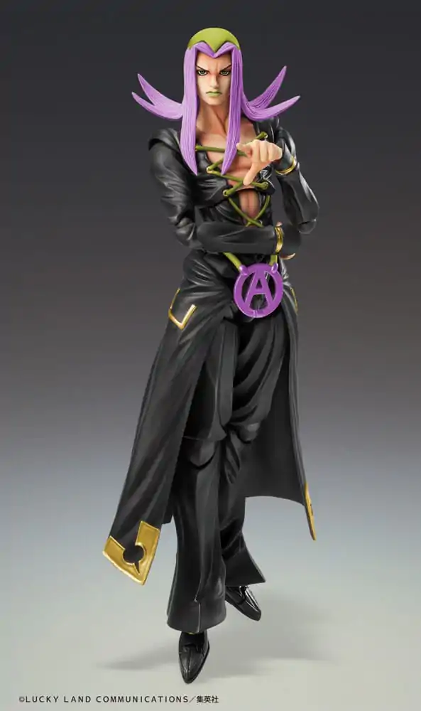 JoJo's Bizarre Adventure Part 5 Super Action Figurină de acțiune Chozokado Leone Abbacchio Black Ver. 16 cm poza produsului