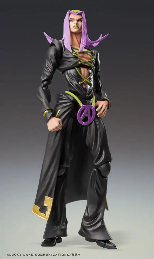 JoJo's Bizarre Adventure Part 5 Super Action Figurină de acțiune Chozokado Leone Abbacchio Black Ver. 16 cm poza produsului
