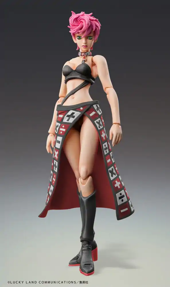 JoJo's Bizarre Adventure Part 5 Super Action figurină de acțiune Chozokado Trish Una Black Ver. 15 cm poza produsului