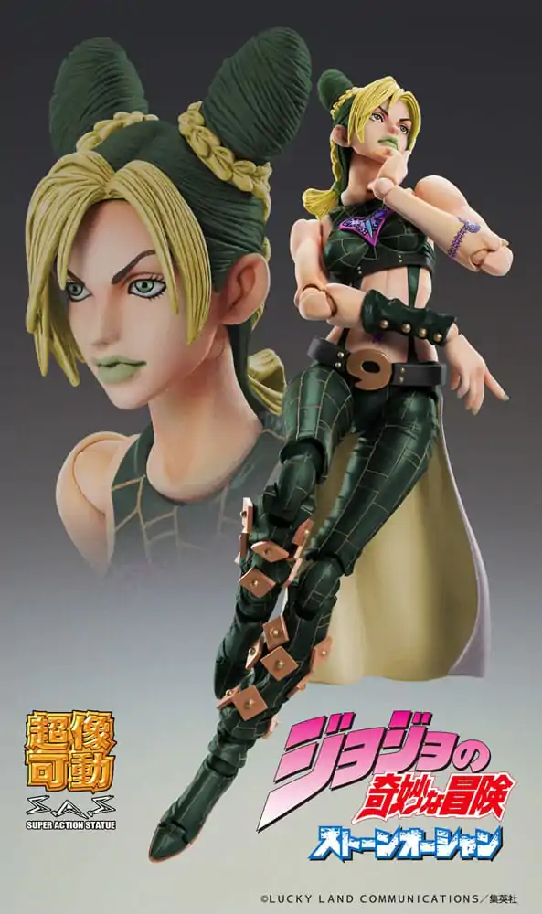 JoJo's Bizarre Adventure Part 6 Stone Ocean Super Acțiune figurină de acțiune Chozokado Jolyne Cujoh Third 15 cm poza produsului