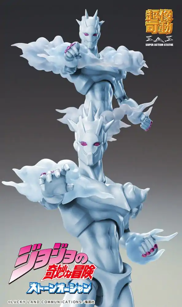 JoJo's Bizarre Adventure Part 6 Stone Ocean Super Action figurină de acțiune Chozokado W·R 17 cm poza produsului