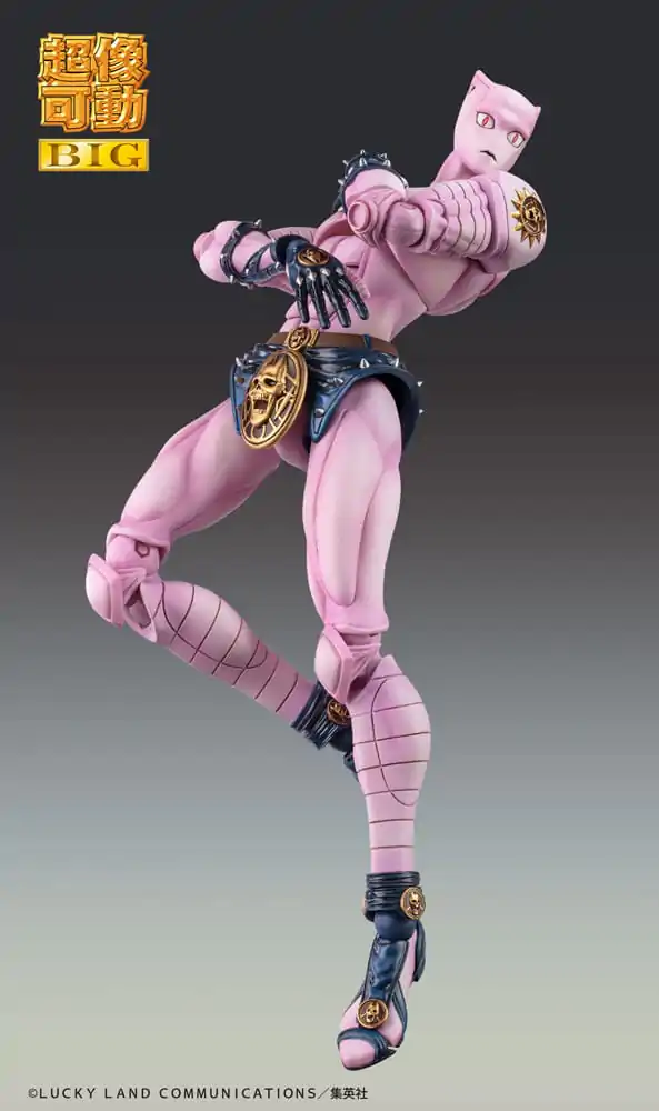 JoJo's Bizarre Adventure Part4 Super Action figurină articulată Chozokado Big Killer Queen 22 cm poza produsului