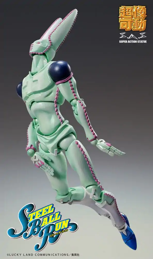 JoJo's Bizarre Adventure Part7 Steel Ball Run Super Action Figurină Chozokado D4C Second 20 cm poza produsului