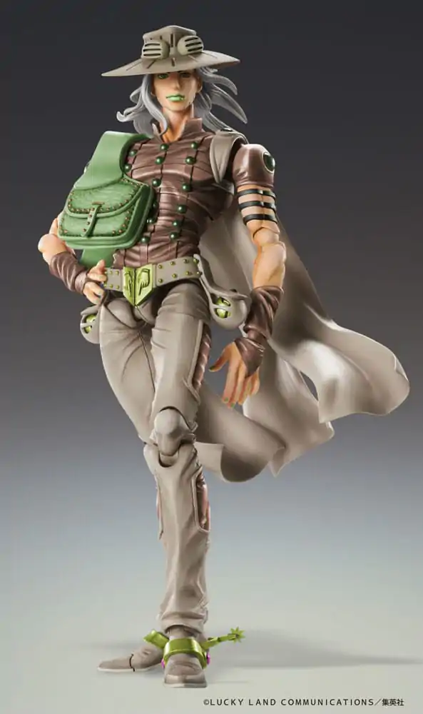 Figurină Super Action JoJo's Bizarre Adventure Part7 Steel Ball Run Chozokado Gyro Zeppeli Third 16 cm poza produsului