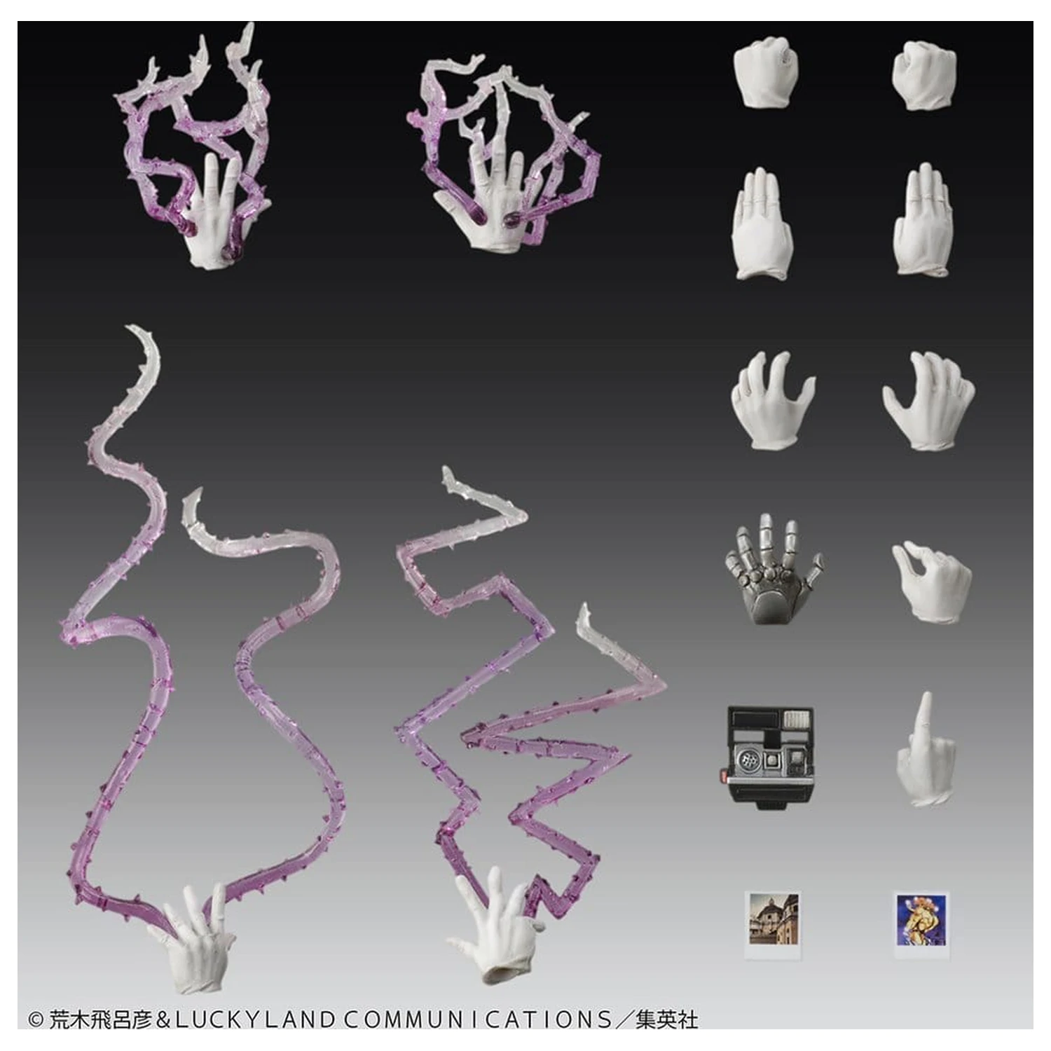 JoJo's Bizarre Adventure Chozokado Figurine PVC Pachet de 2 Joseph Joestar si Iggy poza produsului