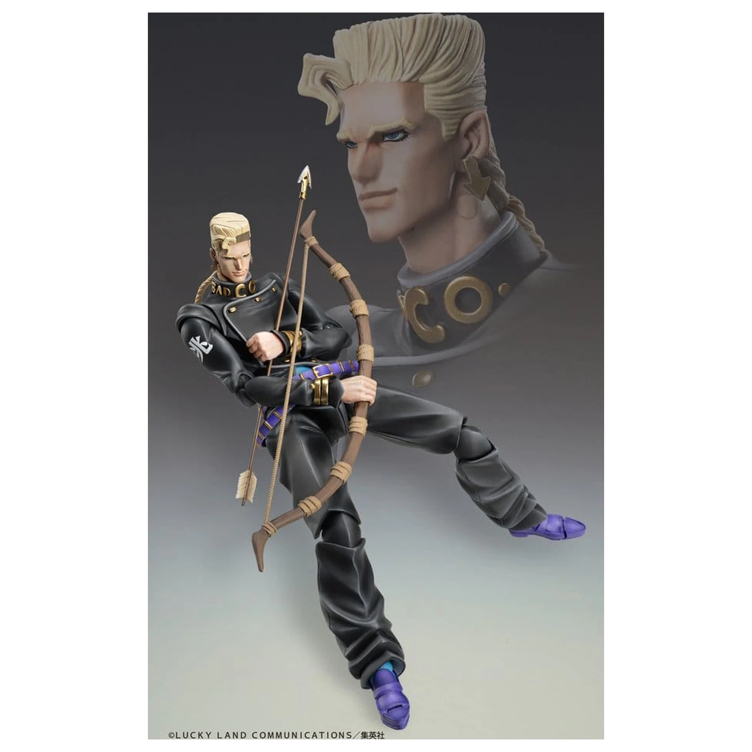 JoJo's Bizarre Adventure Diamond Is Unbreakable Figurina de actiune Chozokado Keicho Nijimura & Bad Company 17 cm poza produsului