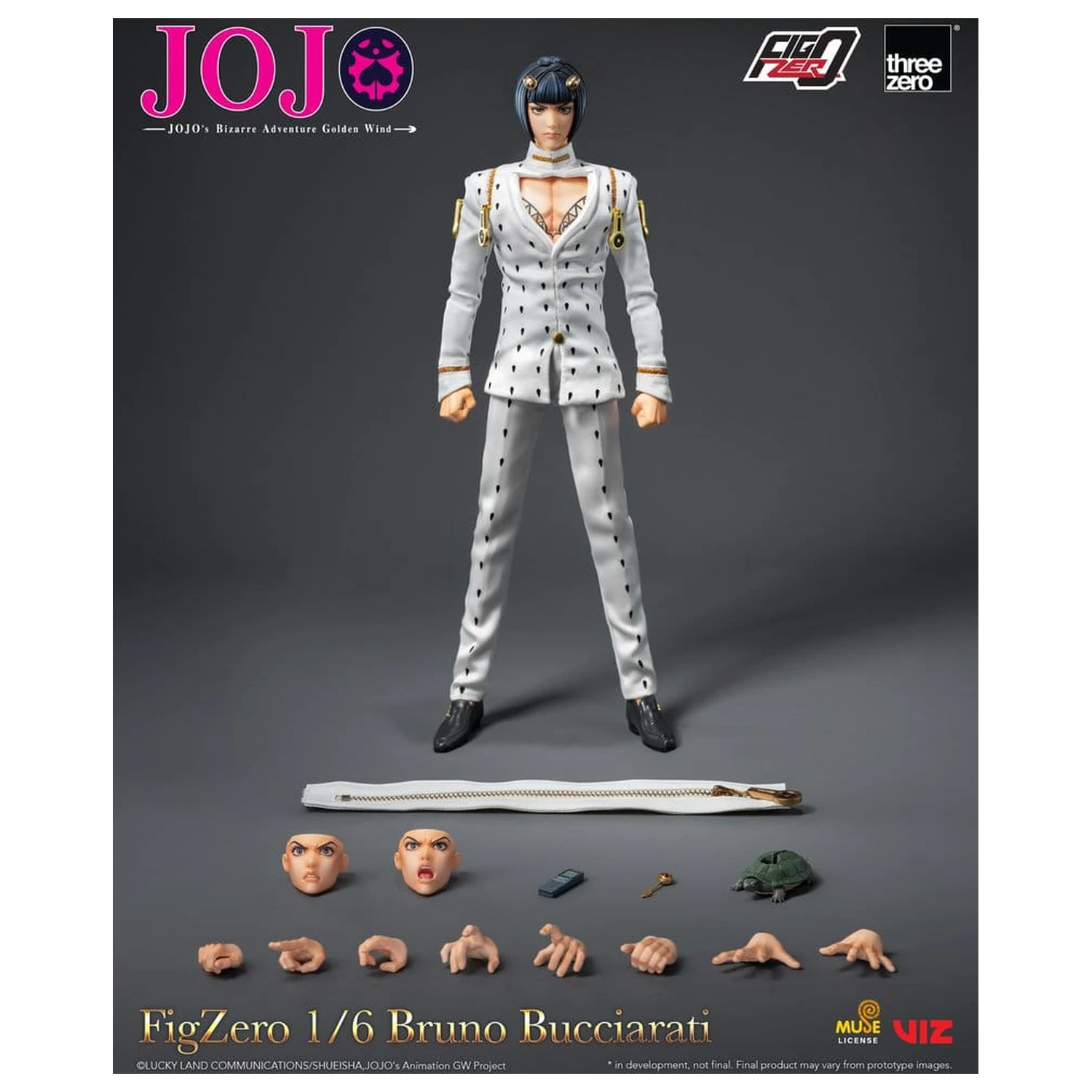Jojo's Bizarre Adventure: Golden Wind FigZero figurina de acțiune 1/6 Bruno Bucciarati 31 cm poza produsului