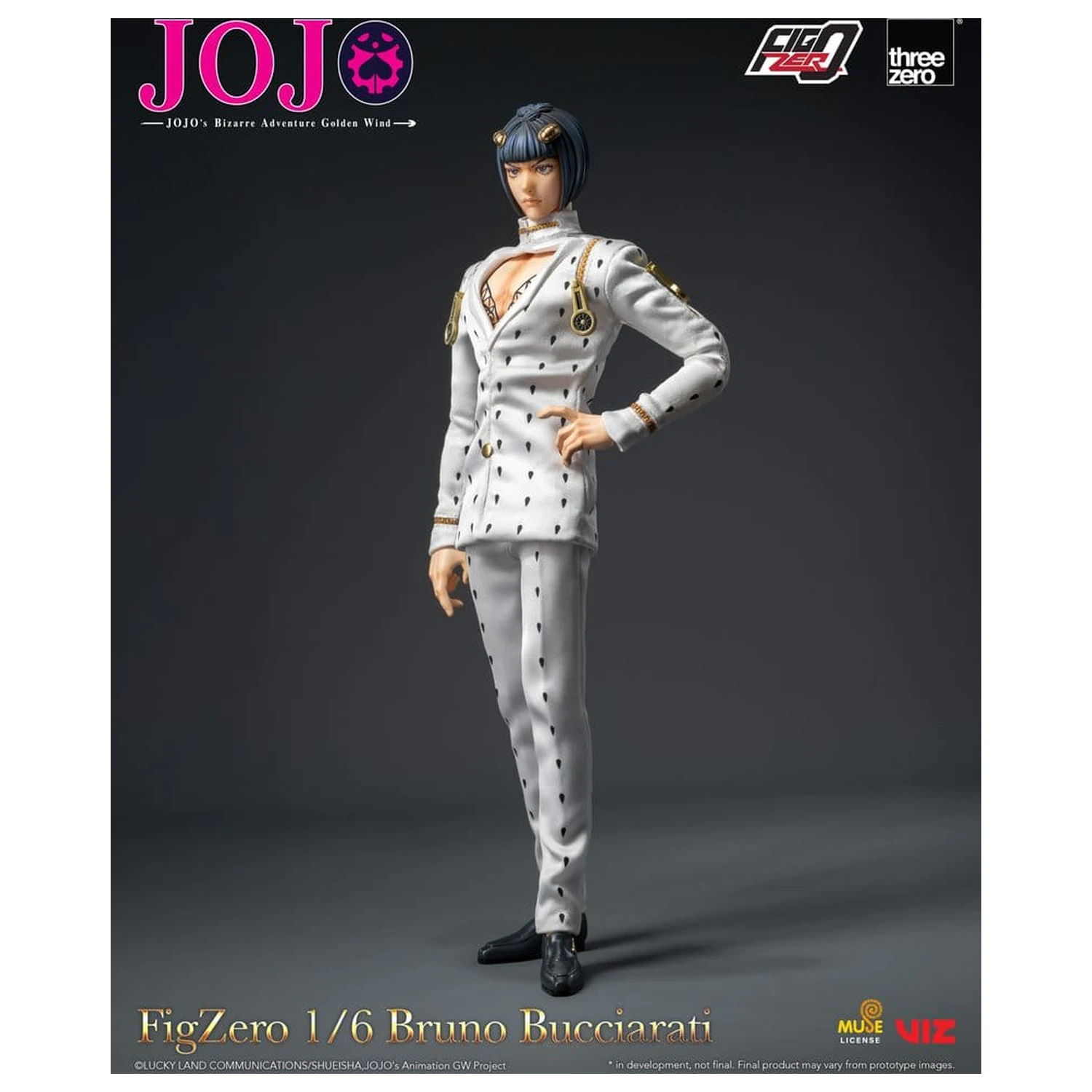 Jojo's Bizarre Adventure: Golden Wind FigZero figurina de acțiune 1/6 Bruno Bucciarati 31 cm poza produsului