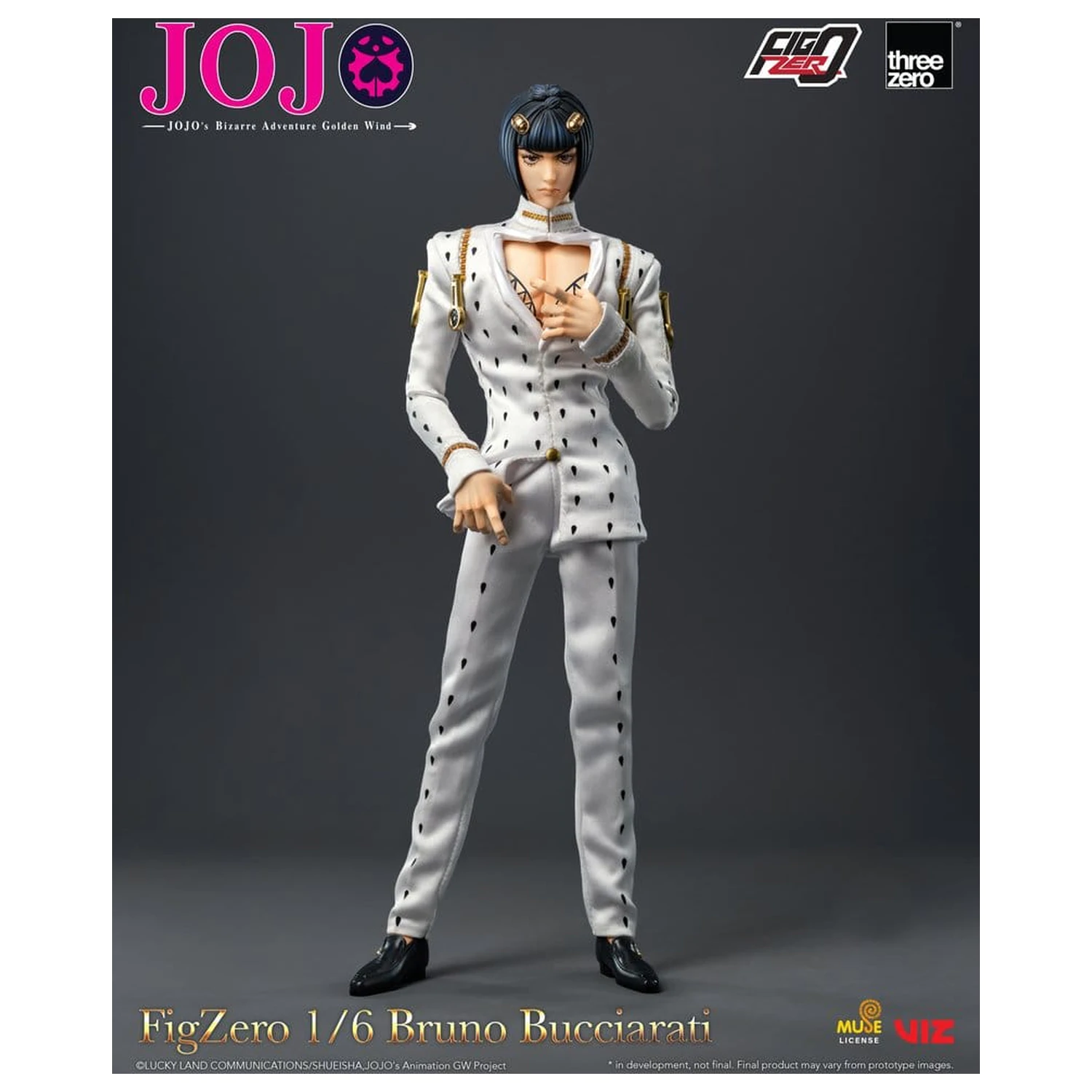 Jojo's Bizarre Adventure: Golden Wind FigZero figurina de acțiune 1/6 Bruno Bucciarati 31 cm poza produsului