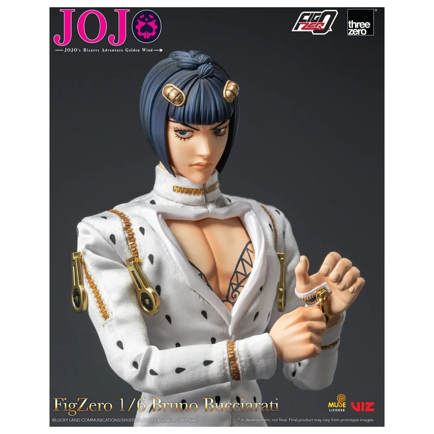 Jojo's Bizarre Adventure: Golden Wind FigZero figurina de acțiune 1/6 Bruno Bucciarati 31 cm poza produsului