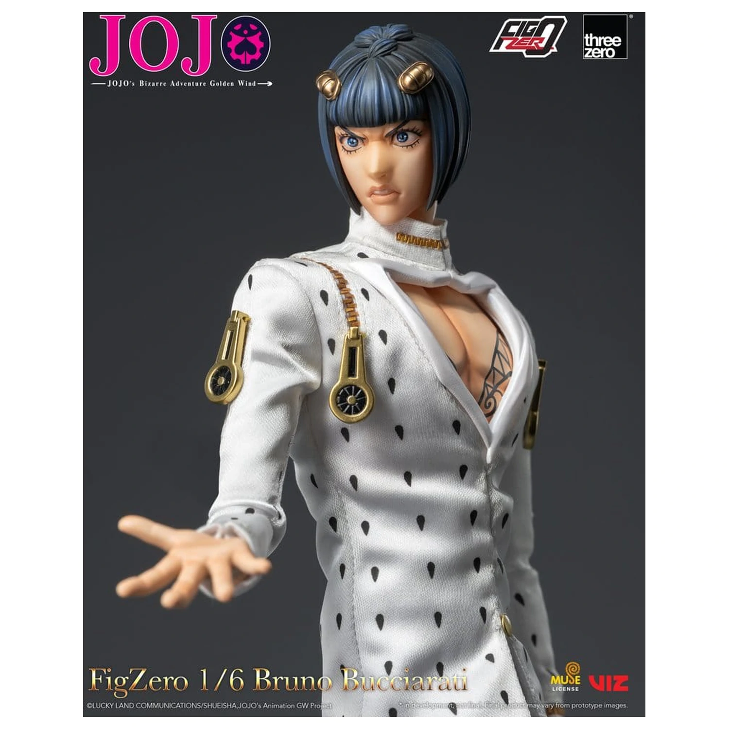 Jojo's Bizarre Adventure: Golden Wind FigZero figurina de acțiune 1/6 Bruno Bucciarati 31 cm poza produsului