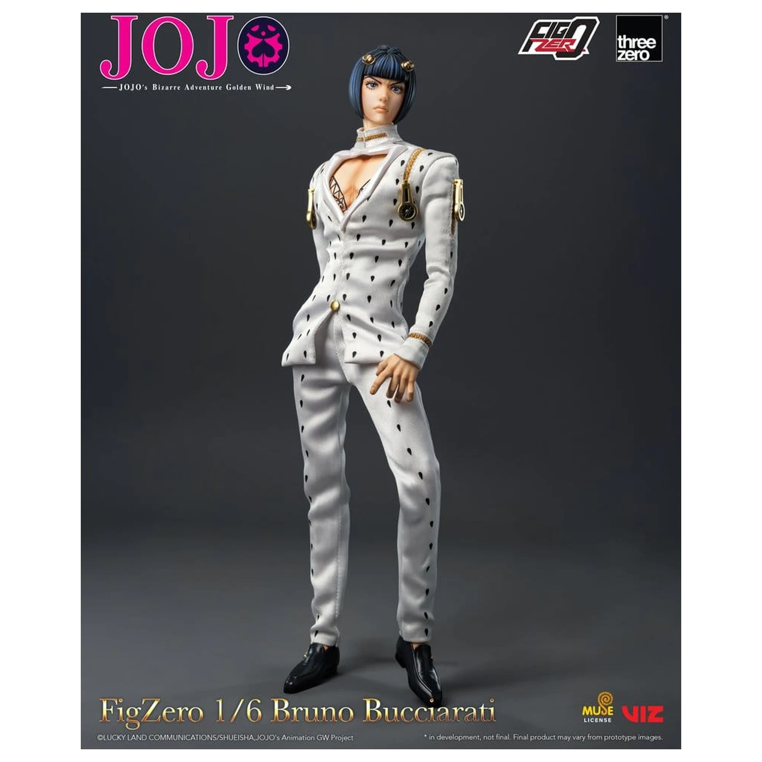 Jojo's Bizarre Adventure: Golden Wind FigZero figurina de acțiune 1/6 Bruno Bucciarati 31 cm poza produsului