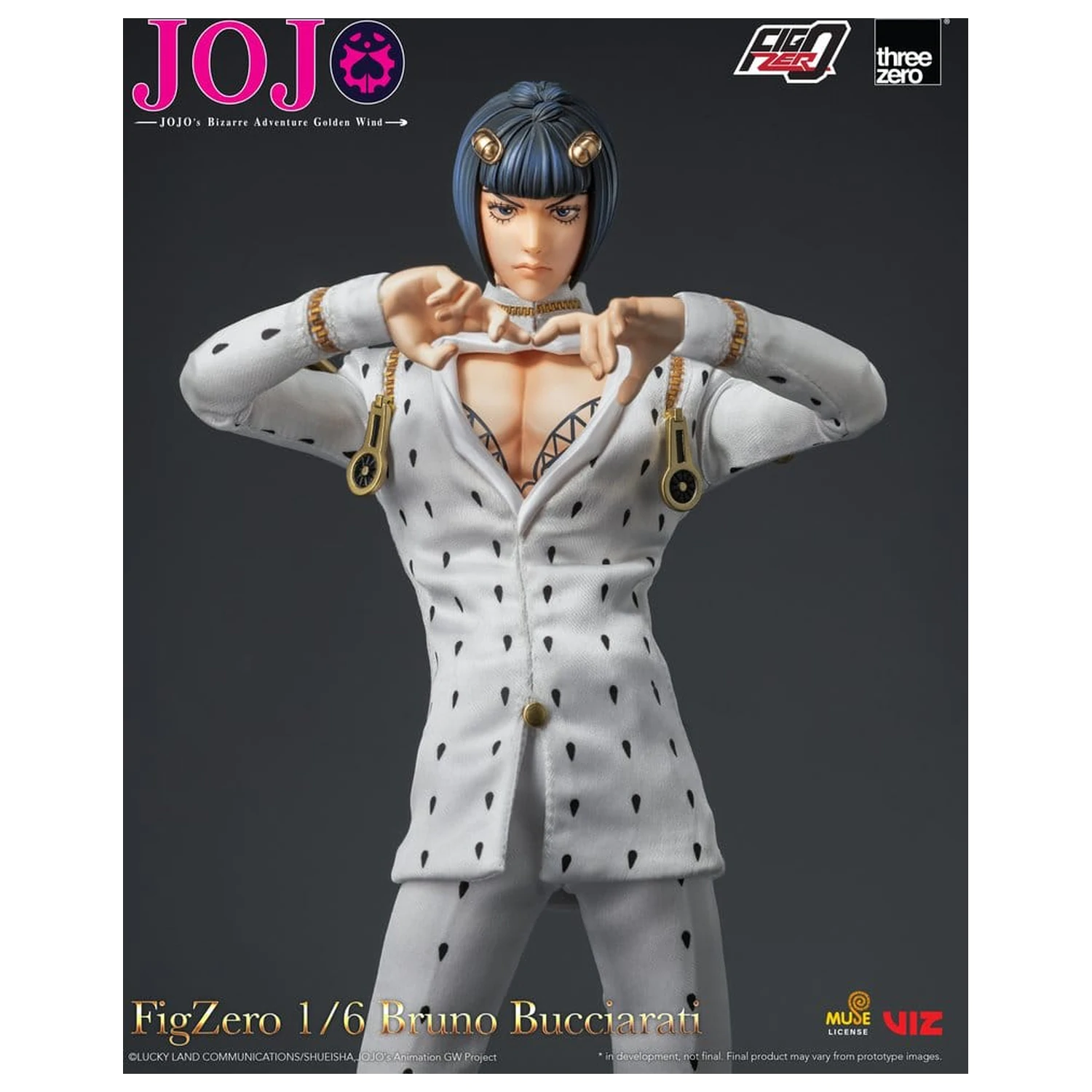 Jojo's Bizarre Adventure: Golden Wind FigZero figurina de acțiune 1/6 Bruno Bucciarati 31 cm poza produsului