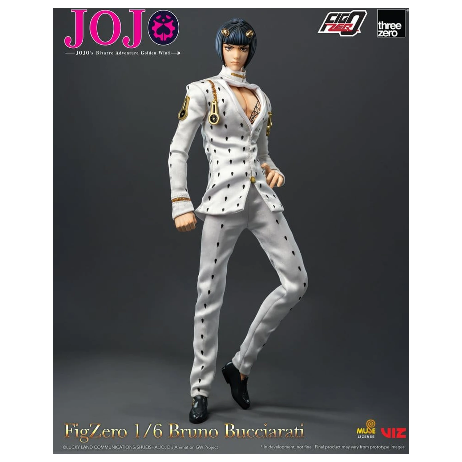 Jojo's Bizarre Adventure: Golden Wind FigZero figurina de acțiune 1/6 Bruno Bucciarati 31 cm poza produsului