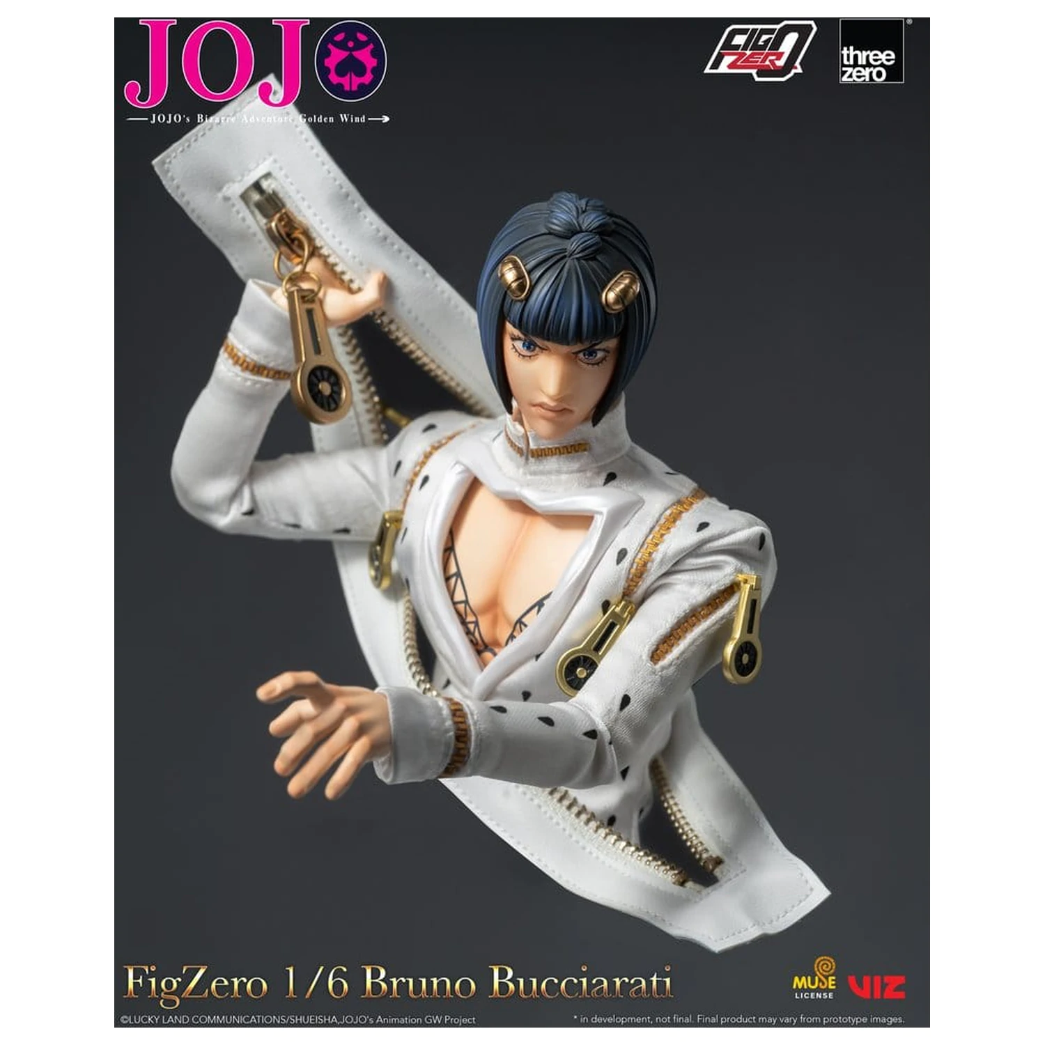 Jojo's Bizarre Adventure: Golden Wind FigZero figurina de acțiune 1/6 Bruno Bucciarati 31 cm poza produsului