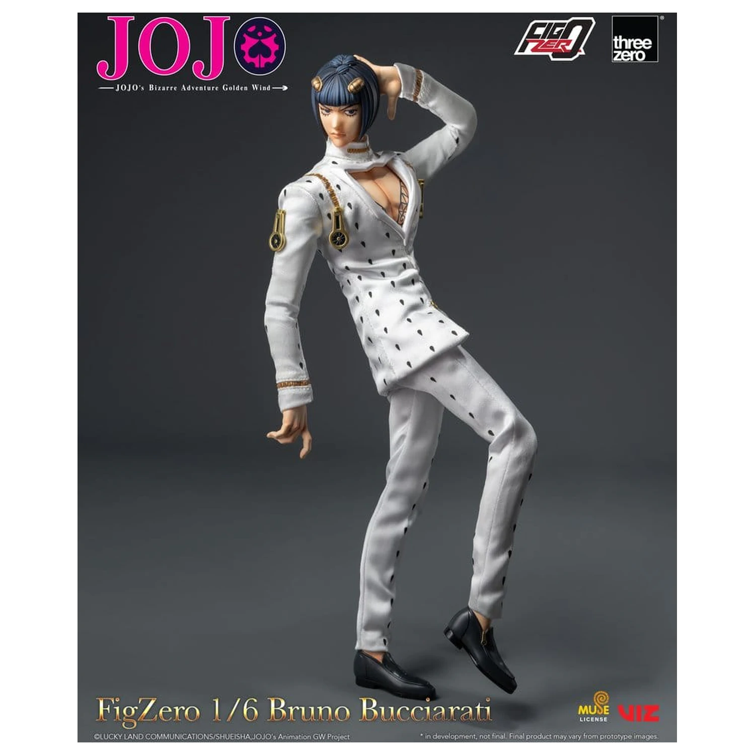 Jojo's Bizarre Adventure: Golden Wind FigZero figurina de acțiune 1/6 Bruno Bucciarati 31 cm poza produsului