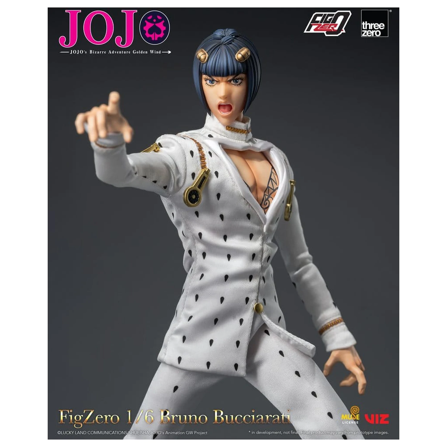 Jojo's Bizarre Adventure: Golden Wind FigZero figurina de acțiune 1/6 Bruno Bucciarati 31 cm poza produsului