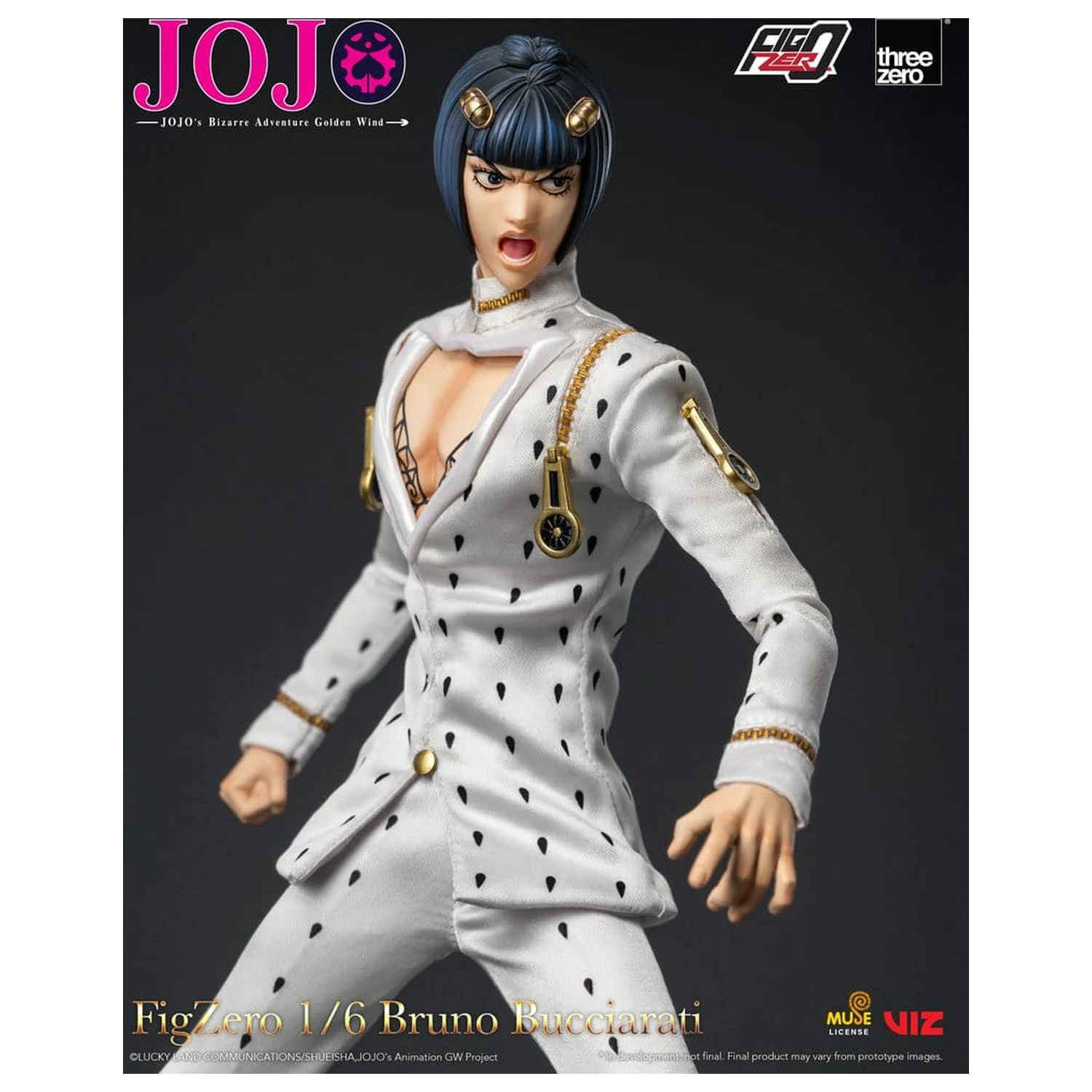 Jojo's Bizarre Adventure: Golden Wind FigZero figurina de acțiune 1/6 Bruno Bucciarati 31 cm poza produsului