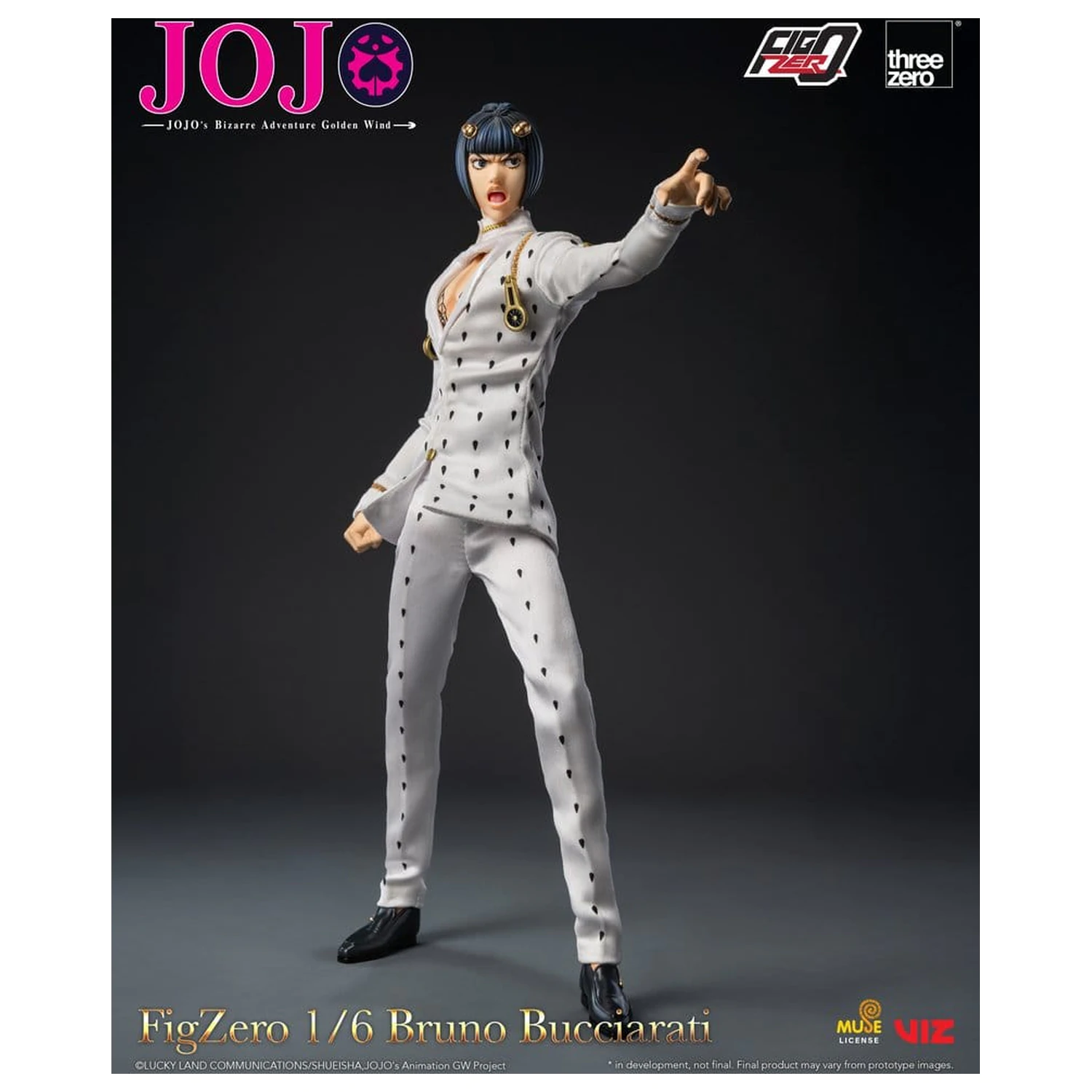 Jojo's Bizarre Adventure: Golden Wind FigZero figurina de acțiune 1/6 Bruno Bucciarati 31 cm poza produsului