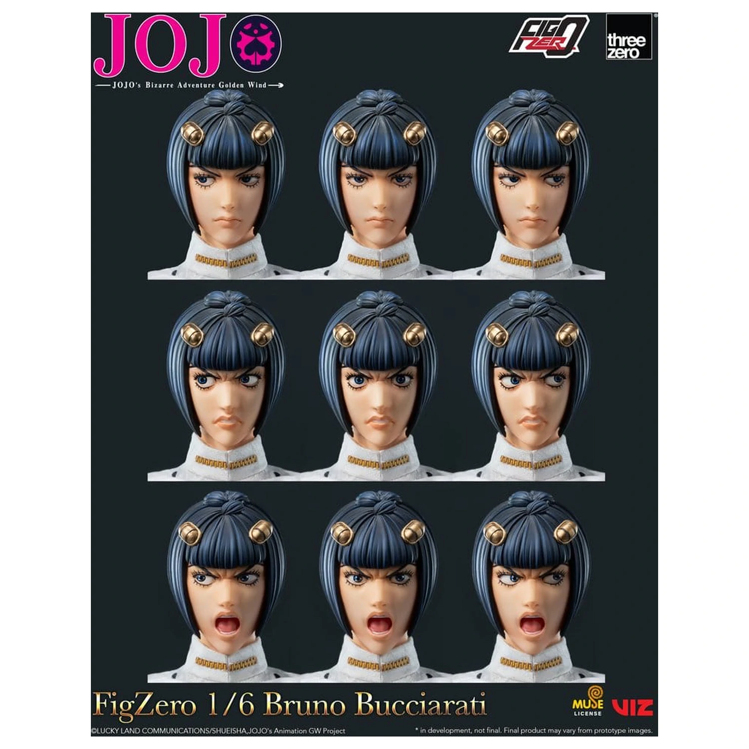 Jojo's Bizarre Adventure: Golden Wind FigZero figurina de acțiune 1/6 Bruno Bucciarati 31 cm poza produsului