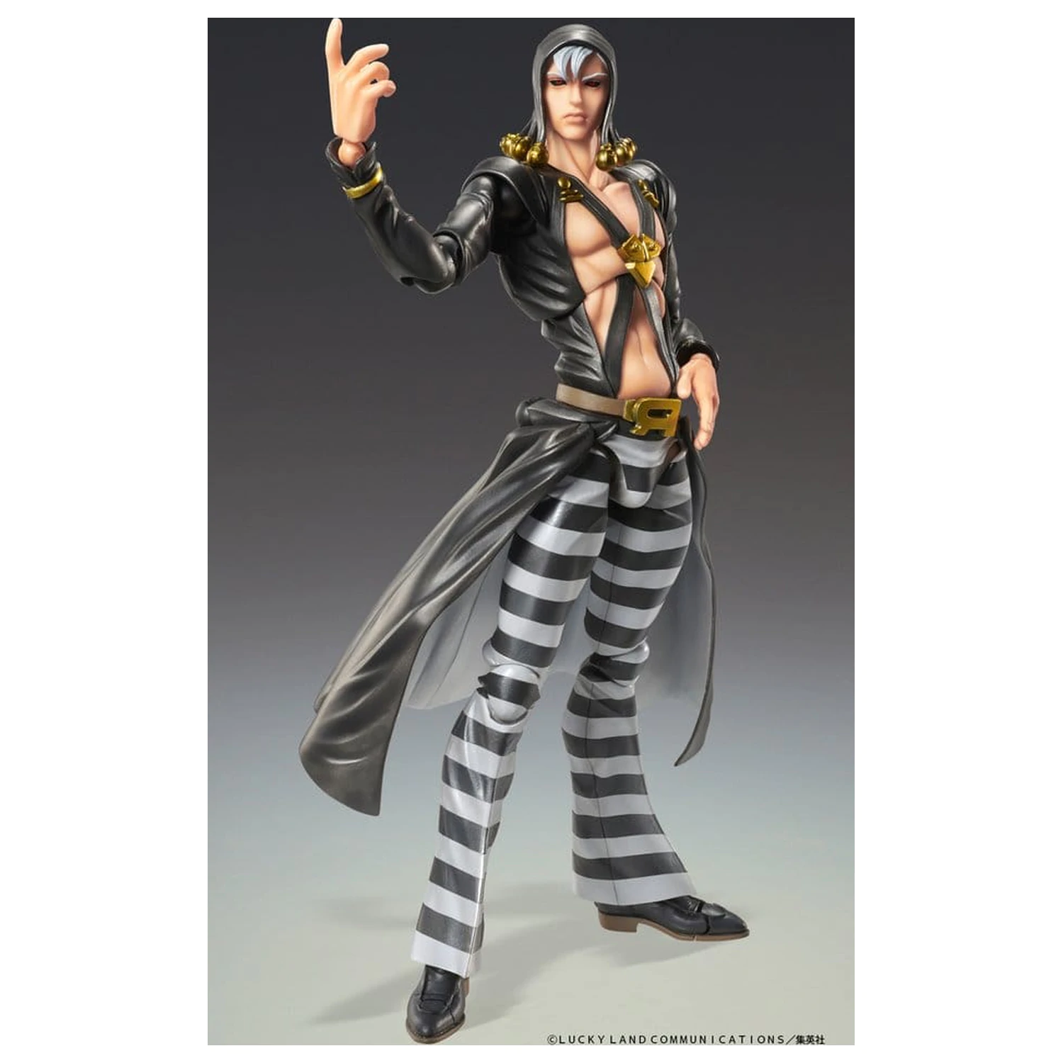 JoJo's Bizarre Adventure Golden Wind Figurina de actiune Risotto Nero 16 cm poza produsului
