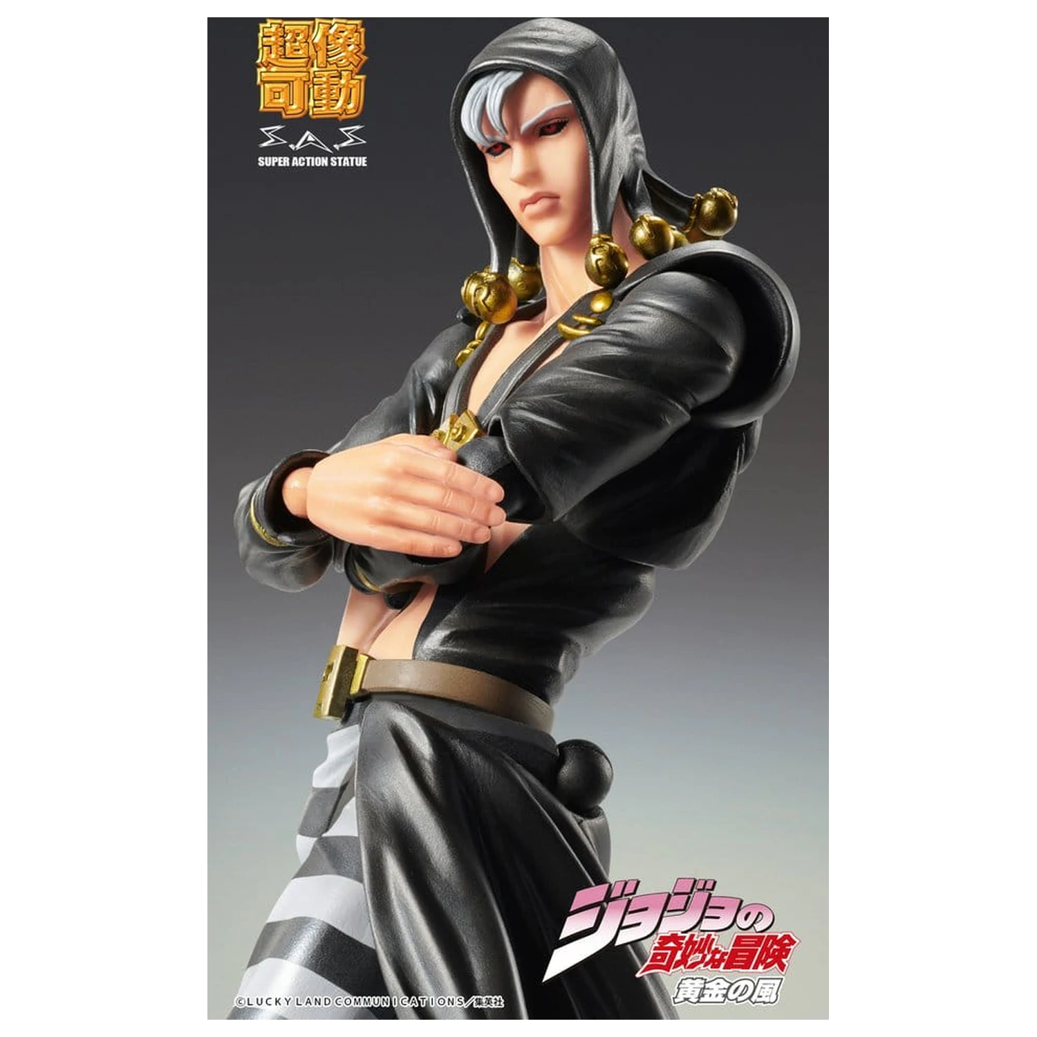 JoJo's Bizarre Adventure Golden Wind Figurina de actiune Risotto Nero 16 cm poza produsului