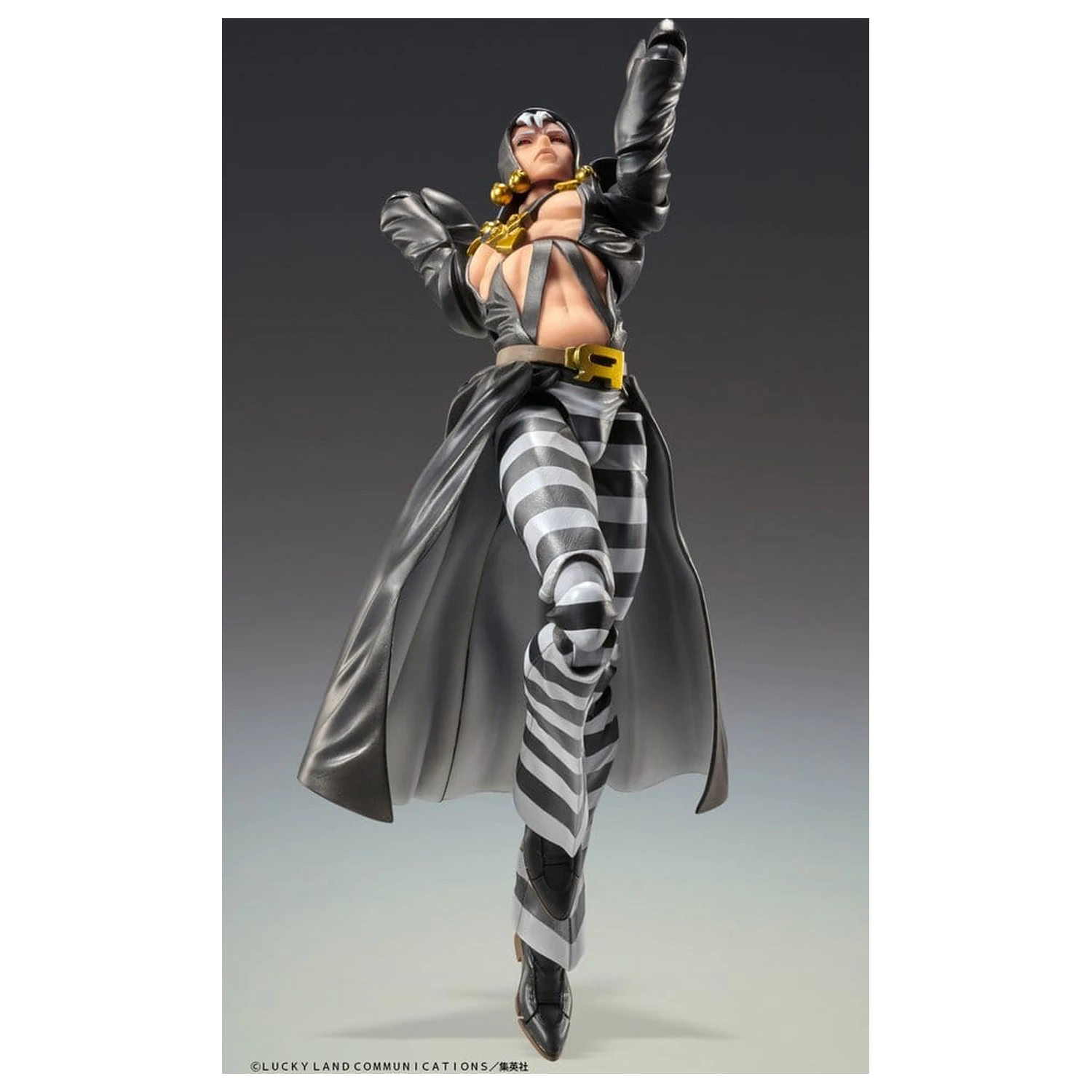 JoJo's Bizarre Adventure Golden Wind Figurina de actiune Risotto Nero 16 cm poza produsului