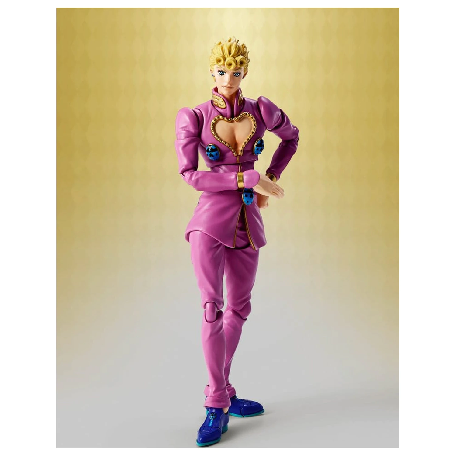 JoJo's Bizarre Adventure: Golden Wind S.H.Figuarts Figurina de actiune Giorno Giovanna 16 cm poza produsului